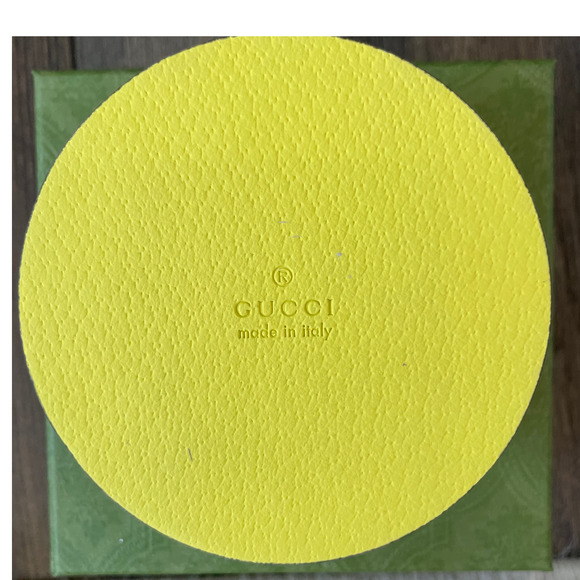 Authentic GUCCI Floral Bird Paperweight with Tian Print Blue Holiday Boxed Gift - Picture 6 of 11